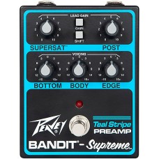 Peavey Bandit Supreme Teal Stripe Preamp Pedal