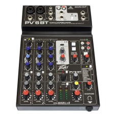 Pre-owned PV 6 BT 6 Channel Compact Mixer with Bluetooth 