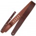 Richter GUITAR STRAP  RAW II PUNCH  BROWN  #1153