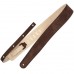 Richter Raw II Suede Brown Guitar Strap - 1392