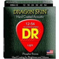 DR Strings Dragon Skin Acoustic 2 Pack 12-54