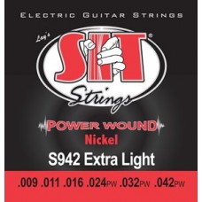 S.I.T. Strings Power Wound Electric Extra Light