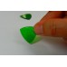 V-Picks Small Pointed Lite Emerald Green