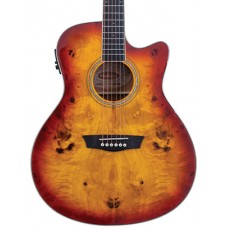 Washburn Deep Forest Burl Ace Amber Fade Acoustic