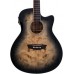 Washburn Deep Forest Burl Ace Black Fade Acoustic