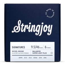 Stringjoy Balanced Super Light Plus (9.5-46) Nickel Wound Electric Strings