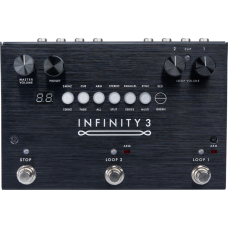 PIGTRONIX INFINITY 3 DELUXE STEREO DOUBLE LOOPER W/ MIDI